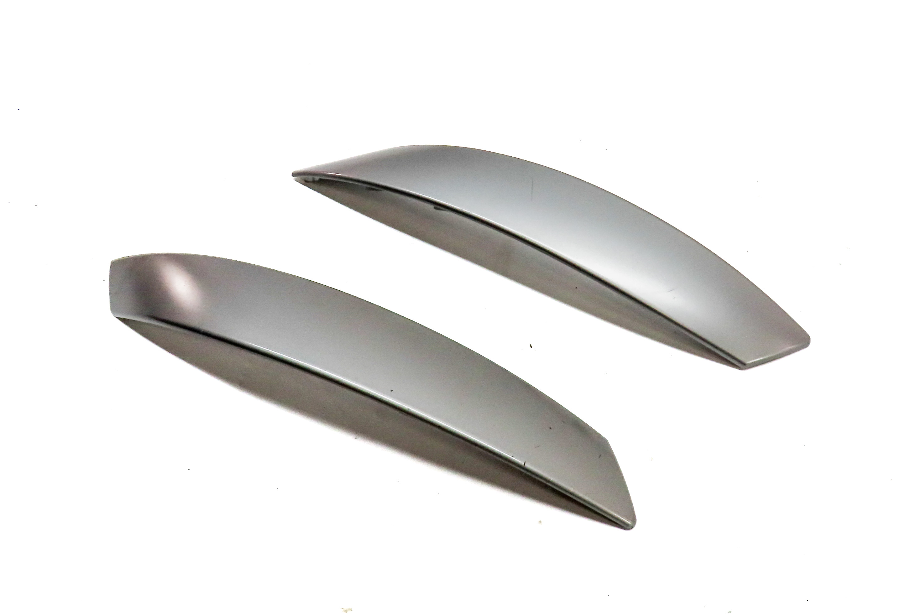 07 BMW Z4 E85 3.0L LEFT DRIVER & RIGHT PASSENGER INTERIOR DOOR HANDLE TRIM SET/2 — exact item pictured